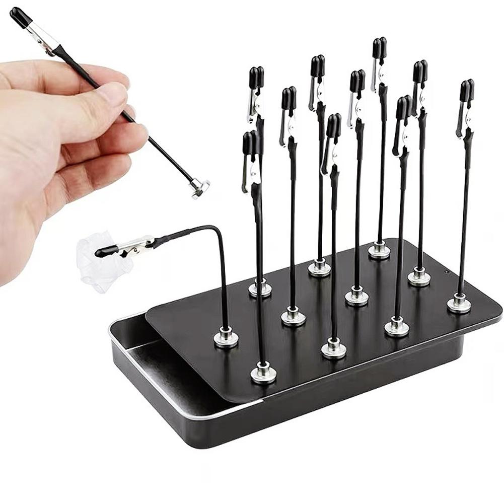 12/1PC 磁気ワニクリップ柔軟なワニクリップセットモデル - Crocodile Clip Set のレビューと価格