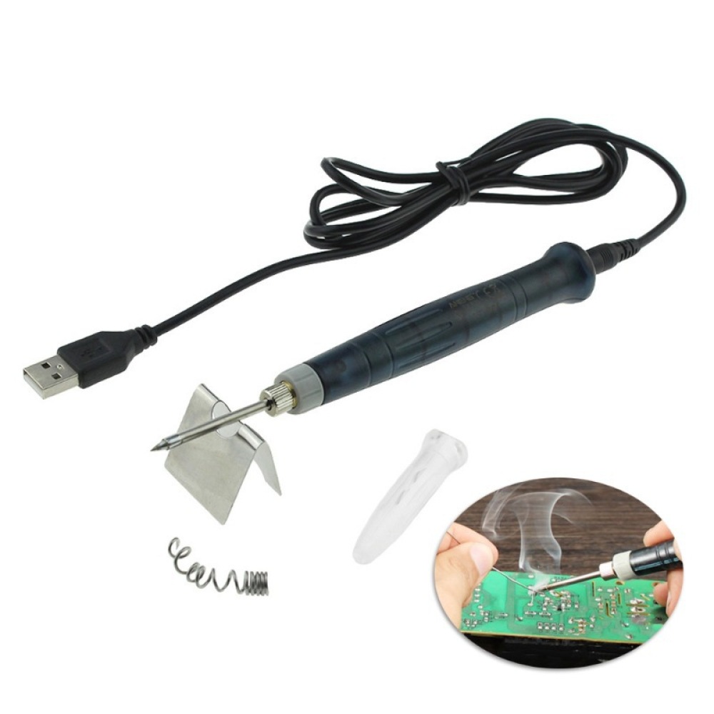 ミニ5V USBはんだごて ポータブル電気溶接ペンツール 電 - Diy Electronics Workshop のレビューと価格